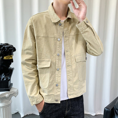 Veste en velours côtelé pour jeune homme