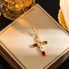 Golden Colorful Crystals
