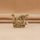 Golden Dragon Playing Beads