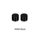 1 Pair Model B In Black 6mm