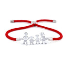 Red Rope Silver