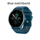Blue watchband
