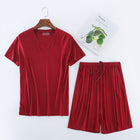 Wine red Vneck
