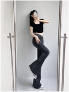 Black Gray Lengthened