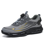 Mesh Knit Safety Work Shoes, Breathable and Comfortable, Puncture-Resistant Protective Footwear