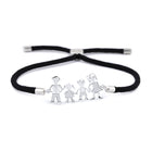 Black Rope Silver