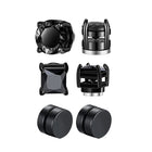 3 Pair Suit Black 8mm