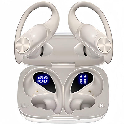 Wireless Bluetooth Long Range Sports Running Noise cancelling Earbuds
