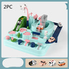 Green 4trolley2PC