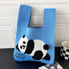 Panda Blue Oversized