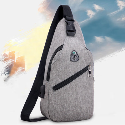 Men's  Chest Shoulder Crossbody Bag Leisure Sports
