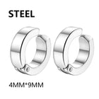 1 Pair C Style Steel Color