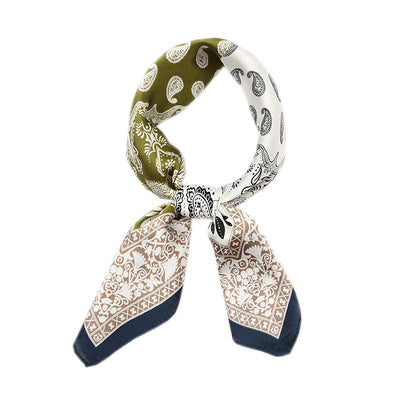 Foulard à nouer à la taille motif cachemire pour femme